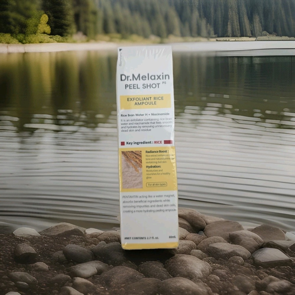 [US Seller] Dr. Melaxin Peel Shot Exfoliant Rice Ampoule 2.7 fl oz‎ (80 ml)